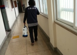 오산시민회관  .소독중2