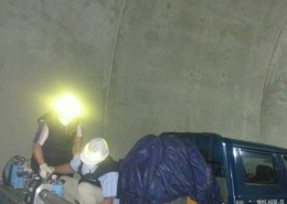 ktx .고속철도.평택방향.지하26m 소독중 2