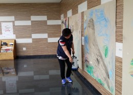 오산문화재단 . 공장 .소독2